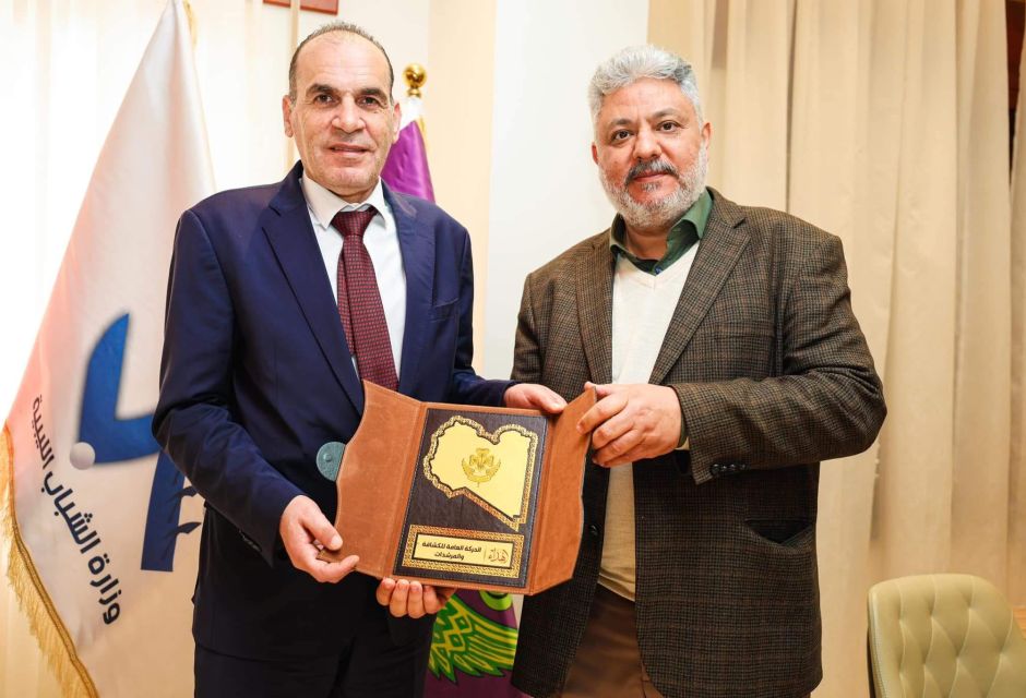 الكشافة والمرشدات الليبية تستقبل الأمين العام للمجلس الأعلى للشباب والرياضة الفلسطيني 22 IMG 1524