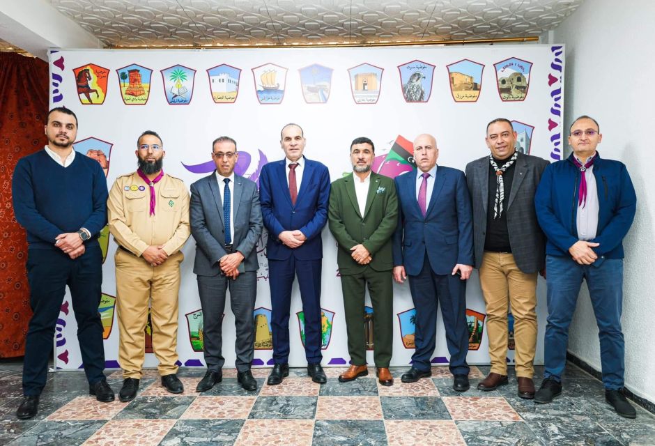 الكشافة والمرشدات الليبية تستقبل الأمين العام للمجلس الأعلى للشباب والرياضة الفلسطيني 28 IMG 1528
