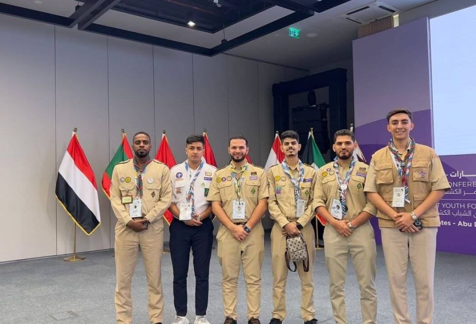 مشاركة الوفد الليبي في المنتدى الكشفي العربي السادس للشباب بأبوظبي 17 IMG 2494