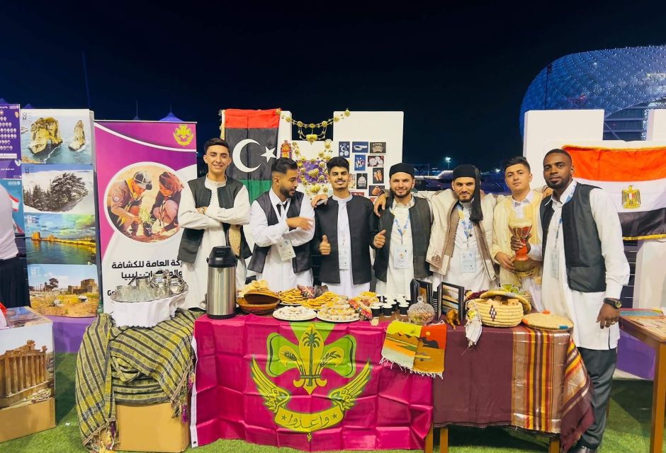 مشاركة الوفد الليبي في المنتدى الكشفي العربي السادس للشباب بأبوظبي 18 IMG 2497