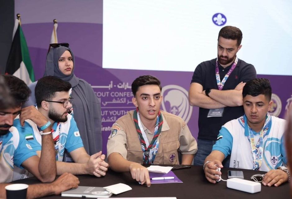 مشاركة الوفد الليبي في المنتدى الكشفي العربي السادس للشباب بأبوظبي 22 IMG 2496