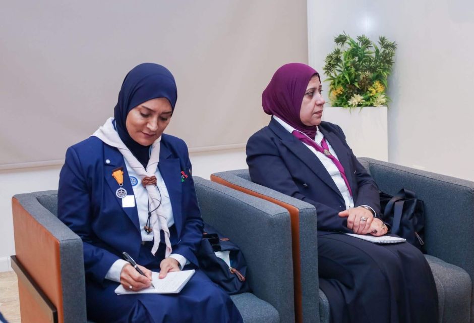 وزير الشباب يؤكد رعاية المخيم العربي للمرشدات لسنة 2025م 13 IMG 1427