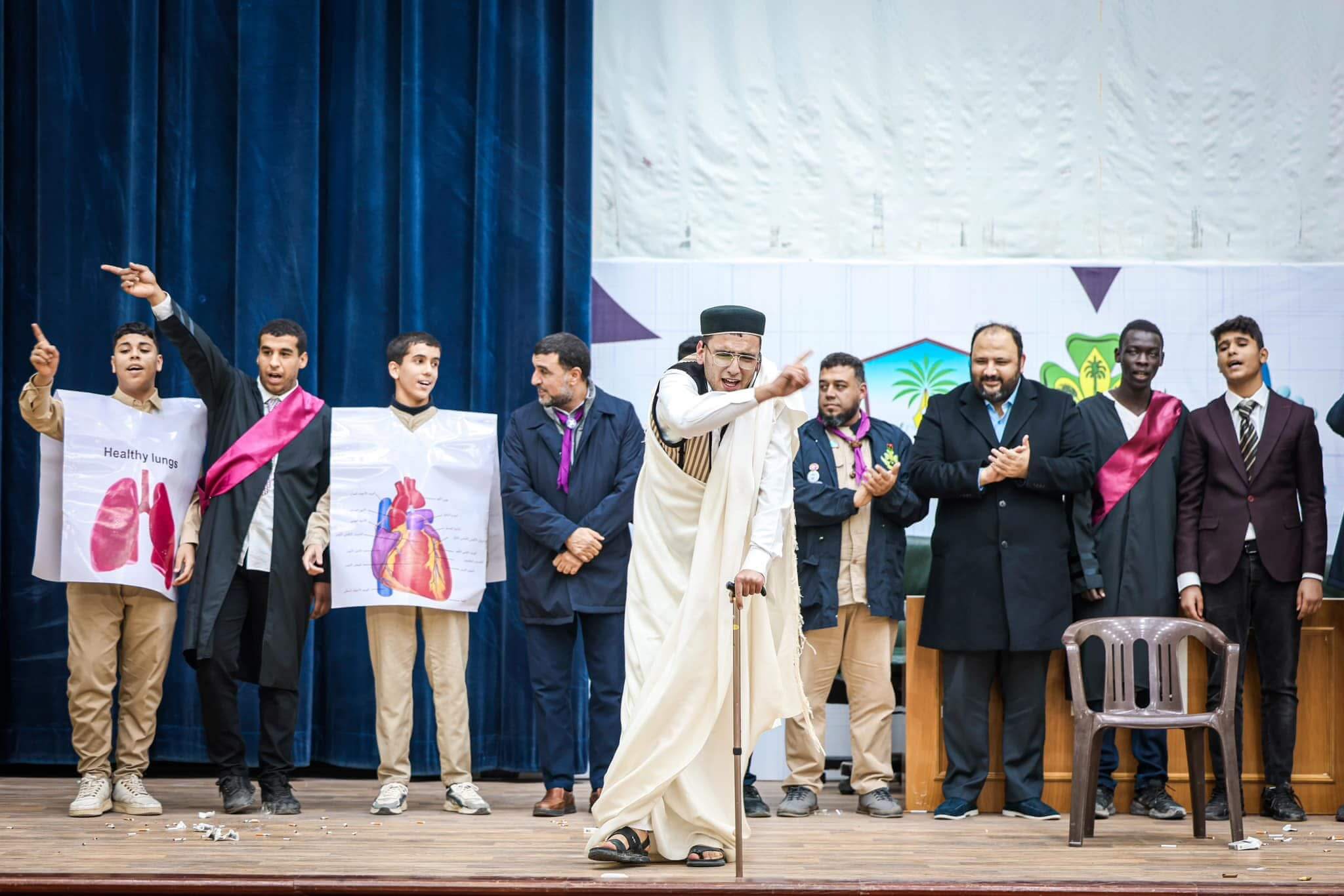 الاجتماع الاول لهيئة القيادة العامة للحركة العامة للكشافة والمرشدات ليبيا لعام 2025 3 IMG 1394