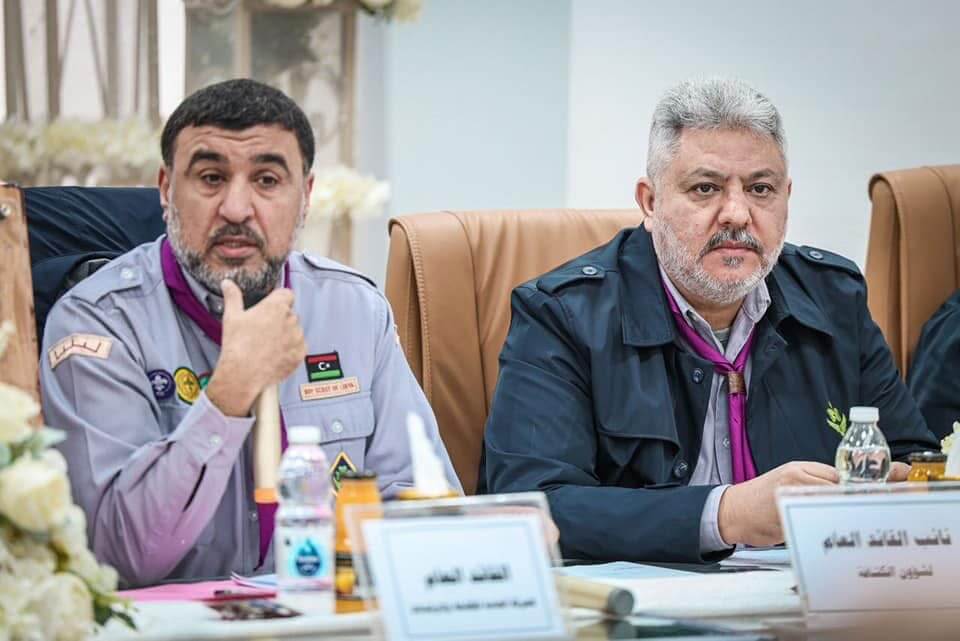 الاجتماع الاول لهيئة القيادة العامة للحركة العامة للكشافة والمرشدات ليبيا لعام 2025 9 IMG 1423