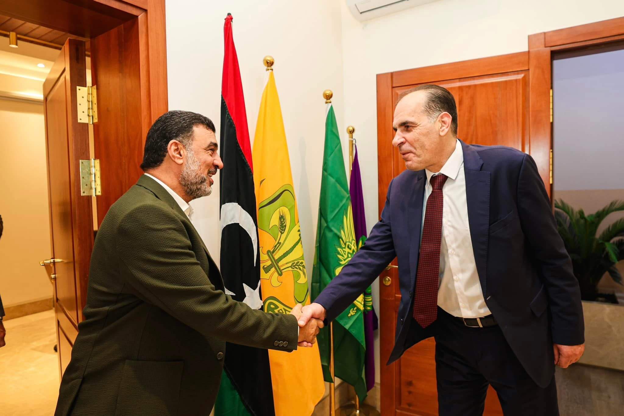 الكشافة والمرشدات الليبية تستقبل الأمين العام للمجلس الأعلى للشباب والرياضة الفلسطيني 10 IMG 1516