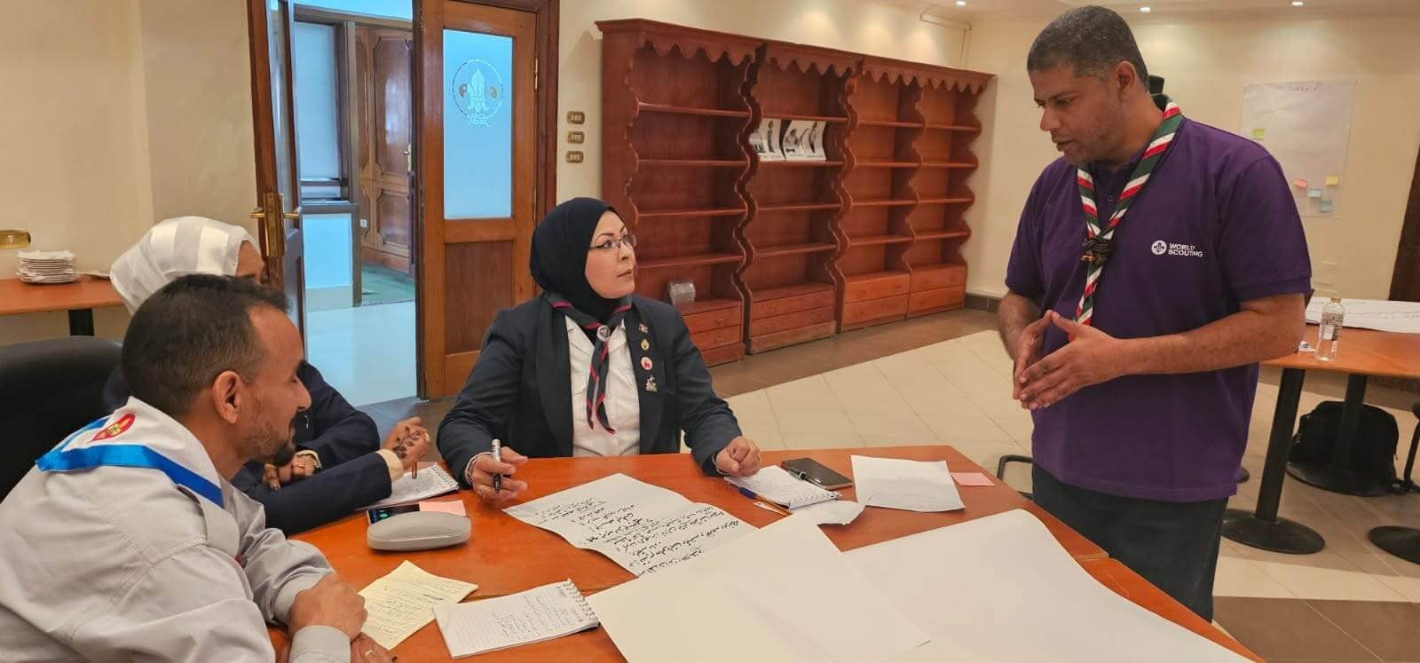 مشاركة ليبية في ورشة «الإبلاغ والاستجابة للحماية من الأذى» بالقاهرة 1 IMG 1575