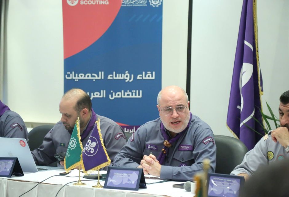 عبد المجيد الخذراوي يترأس اجتماع الهيئة العليا لصندوق الدعم الكشفي العربي بالقاهرة 16 668127179 1364011875770110 973596621969336692 n 59b753e2