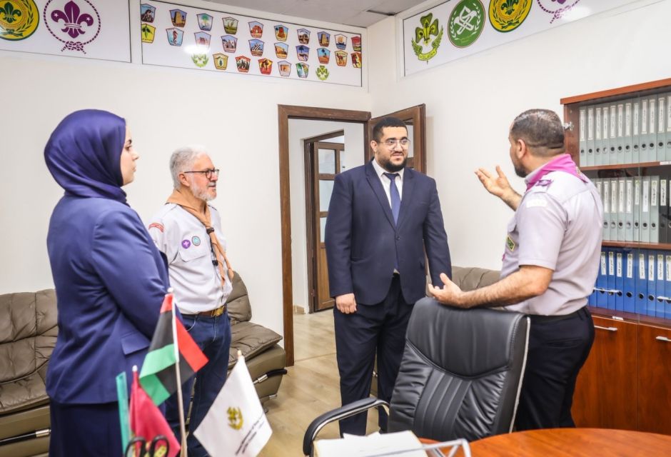 تعزيز التعاون الشبابي واستعدادات لاستضافة فعاليات كشفية عربية في ليبيا 21 678752466 1374449774726320 7791375960608207512 n 59fc8304