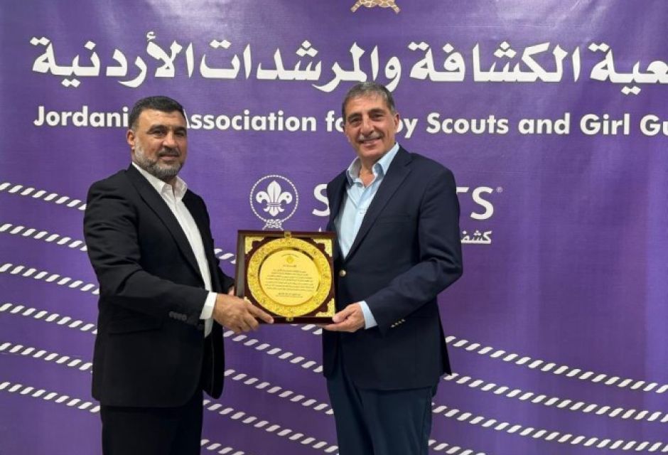 القائد العام للكشافة الليبية يكرّم قيادات كشفية في الأردن ويعزّز أواصر التعاون المشترك 17 557424732 1209376767900289 5582931565069768457 n c20ee2cb